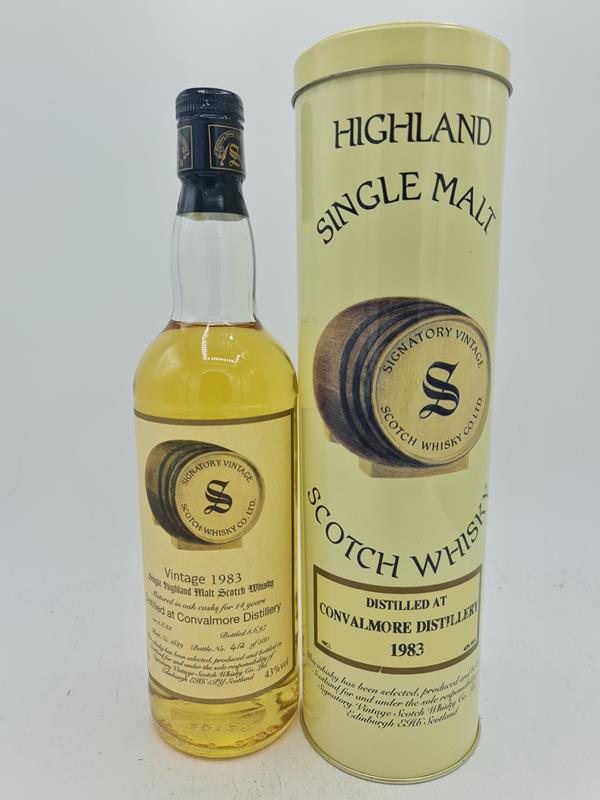 Convalmore 1983 14 Years Old bottled 1997 Signatory Vintage Collection Cask 1639 580 bottles 43% alc by vol 