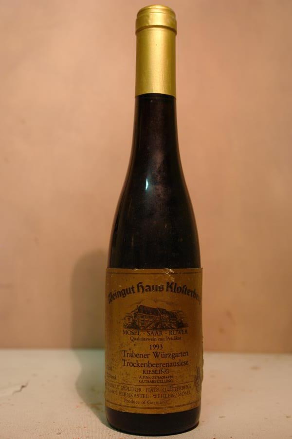 Markus Molitor - Trabener Würzgarten Riesling Trockenbeerenauslese Goldkapsel 1993 375ml