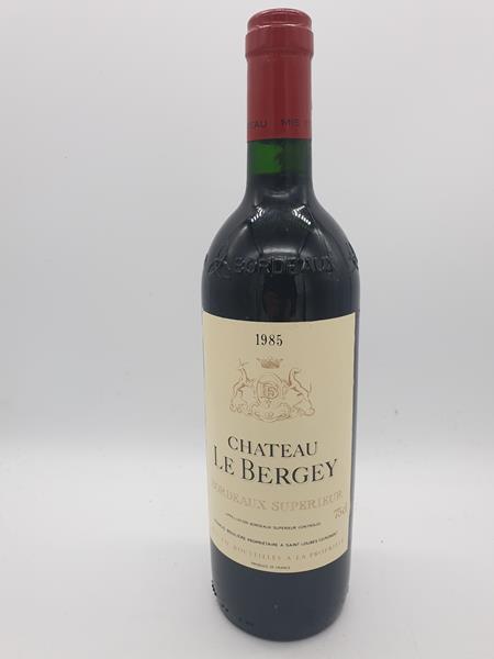Château Le Bergey Bordeaux 1985