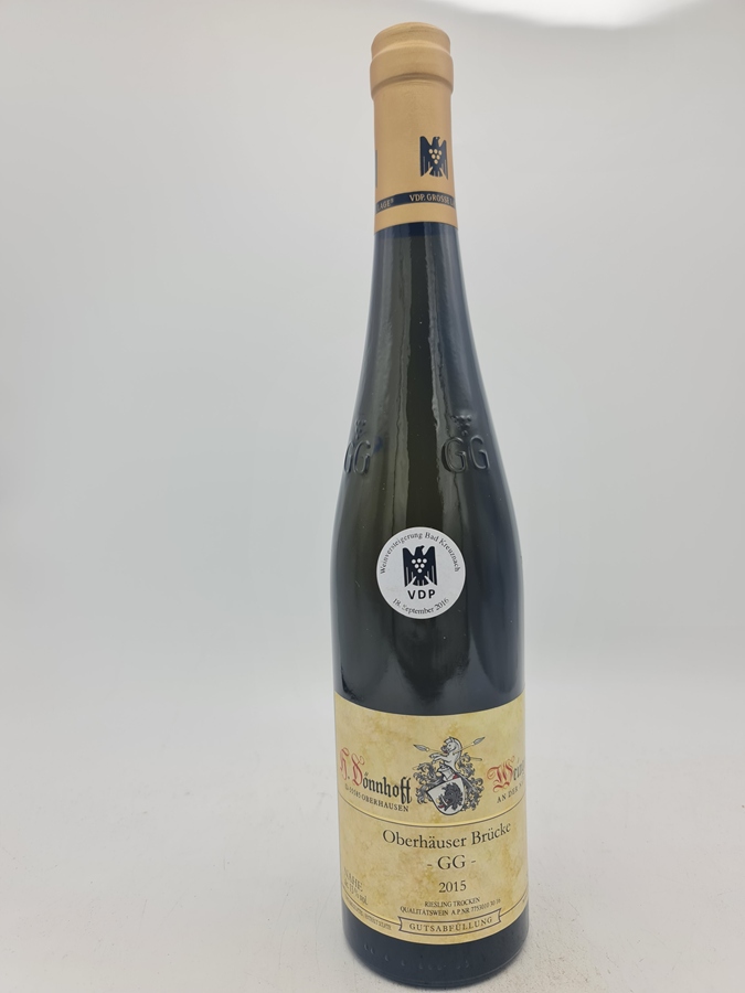 Hermann Dönnhoff - Oberhäuser Brücke Riesling Grosses Gewächs trocken GG dry Versteigerunsgwein 2015