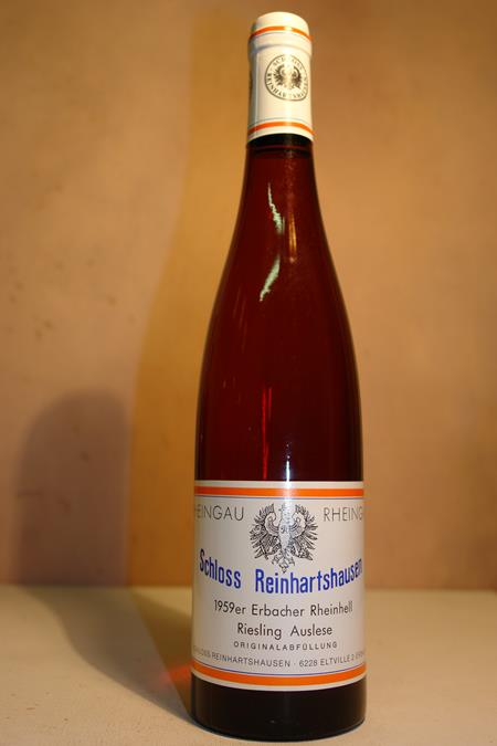 Schloss Reinhartshausen - Erbacher Rheinhell Riesling Auslese cabinet 1959 'ex estate treasure chamber 2018'