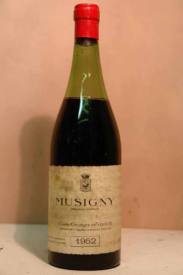 Domaine Comte Georges de Vogüé - Musigny 1952