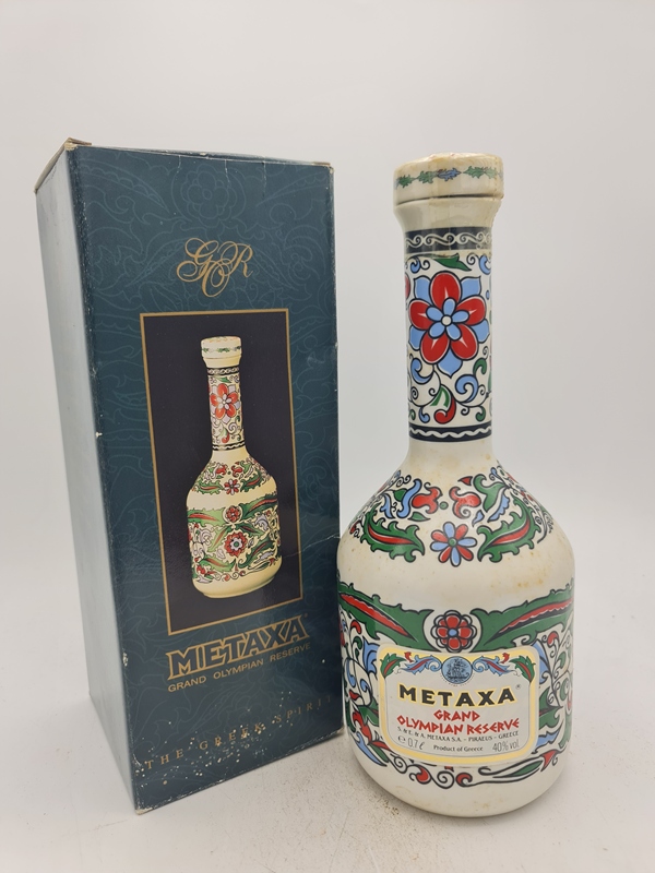 Metaxa Grand Olympian Reserve Very Old 40% alc by vol with OC 'old release'