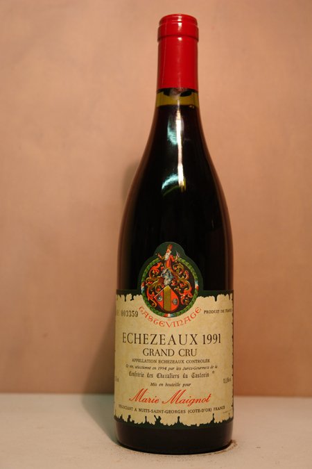 Marie Maignot 'Confrérie des Chevaliers du Tastevin' - Echezeaux 'Grand Cru' 1991