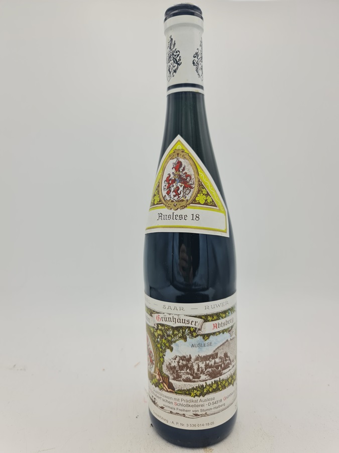 C. von Schubertsche Schlosskellerei Maximin Grünhäuser Abtsberg Auslese N°18 2004
