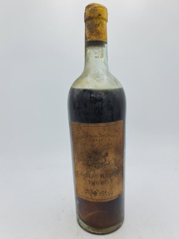 Château Rabaud 1er Cru Classé Sauternes 1917