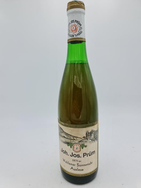 J. J. Prüm - Wehlener Sonnenuhr Riesling Auslese 1971