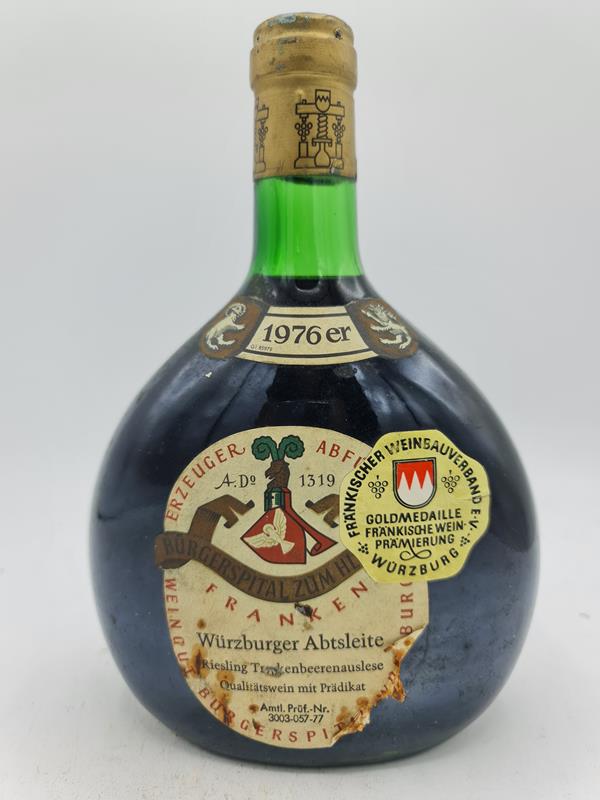 Bürgerspital zum heiligen Geist Würzburg - Würzburger Abtsleite Riesling Trockenbeerenauslese GOLDKAPSEL 1976