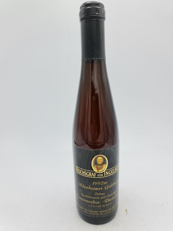 Reichsgraf von Ingelheim - Udenheimer Goldberg Ortega Beerenauslese 1992 375ml