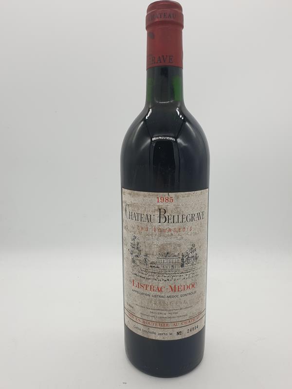 Château Bellegrave Listrac Cru Bourgeois 1985
