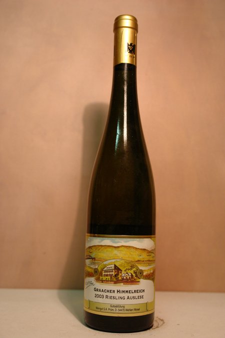 S. A. Prüm - Graacher Himmelreich Riesling Auslese Goldkapsel 2003