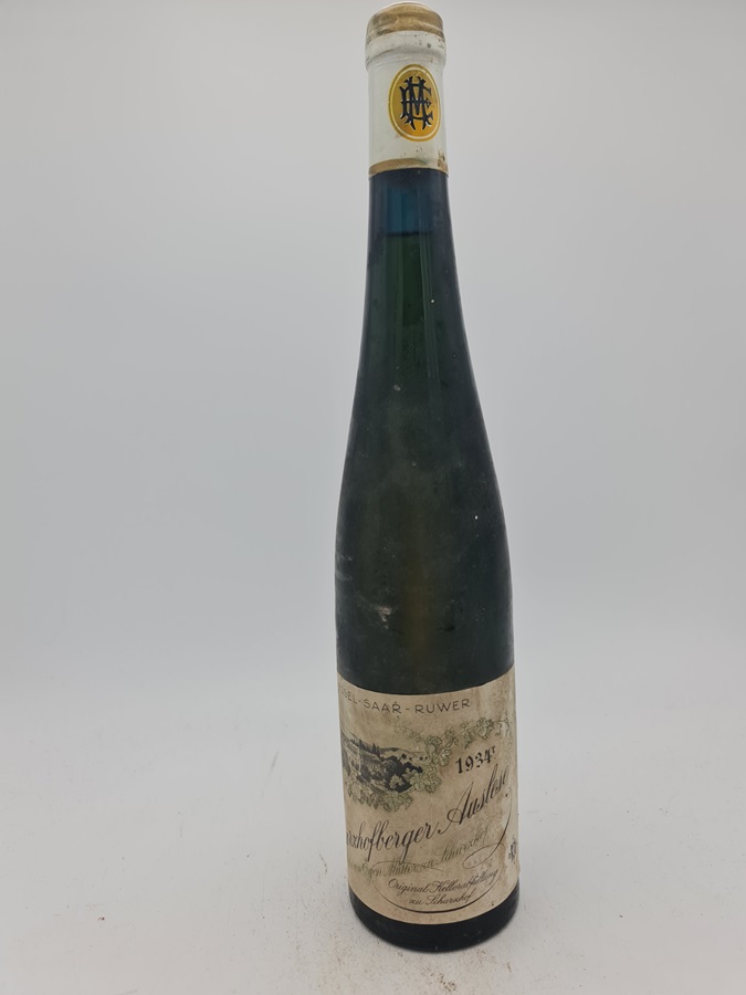 Egon Müller zu Scharzhof - Scharzhofberger Riesling Auslese 1934