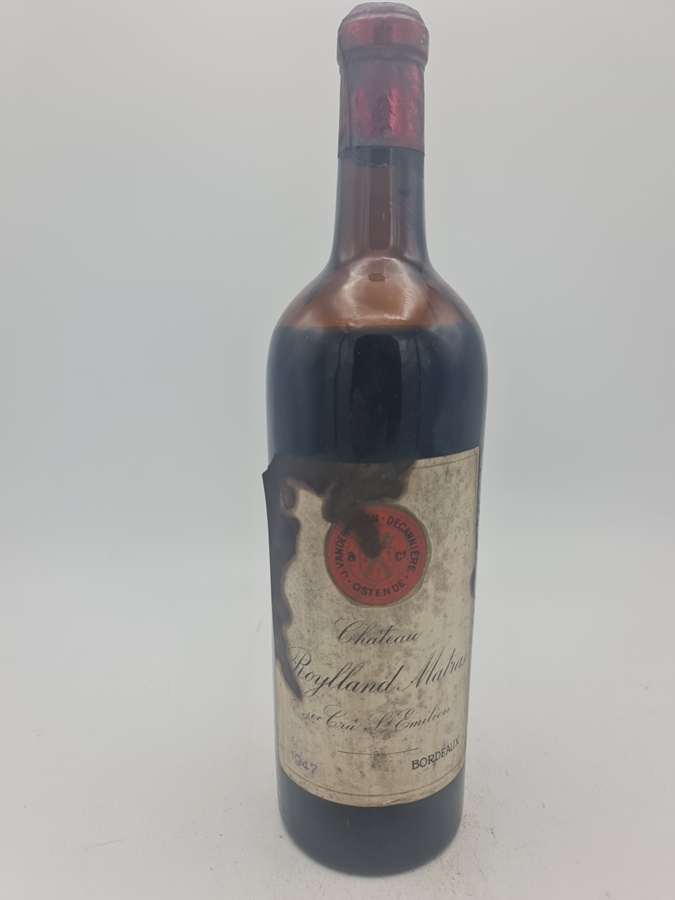 Château Roylland Matras 1er crû St.-Emilion 'Vandermeulen' 1947