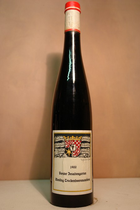 Dr. von Bassermann-Jordan - Forster Jesuitengarten Riesling Trockenbeerenauslese 1900