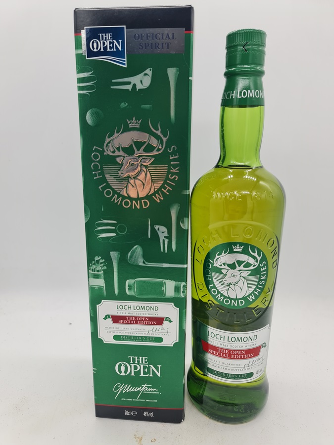 Loch Lomond bottled 2019 Single Malt Scotch Whisky Distillers Cut The Open Special Edition 46% alc by vol 700ml OC