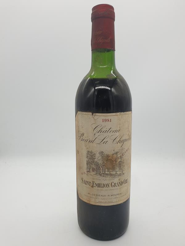Château Béard La Chapelle Saint-Emilion Grand Cru 1981
