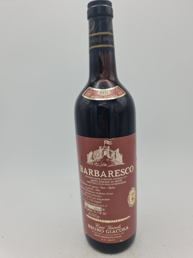 Bruno Giacosa - Barbaresco Riserva Santo Stefano 1971 Bt N°0080