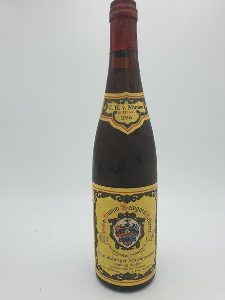 Mumm´sche Weinbaudomane - Johannisberger Schwarzenstein Riesling Auslese 1976