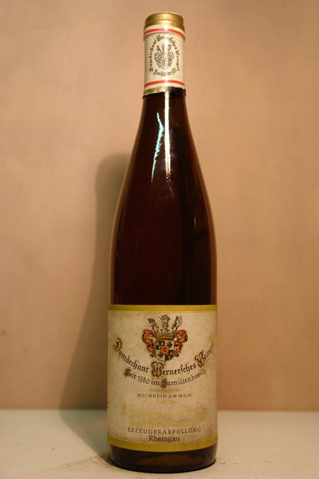 Domdechant Werner'sches Weingut - Hochheimer Stielweg Riesling Beerenauslese Cabinet 1982