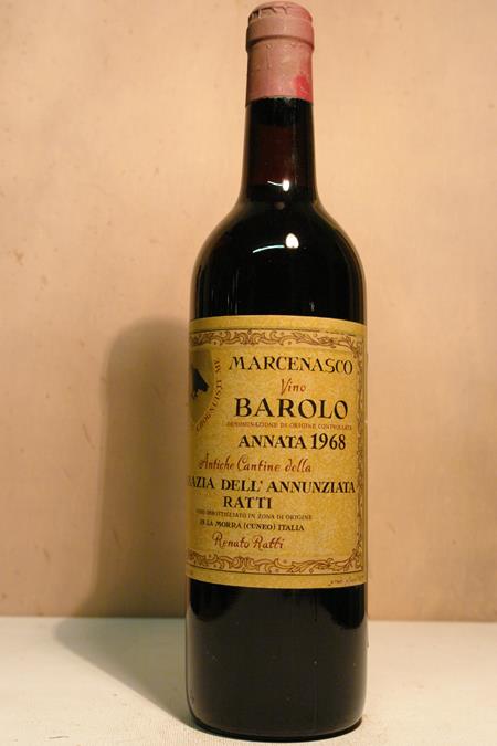 Renato Ratti - Barolo Marcenasco 1966