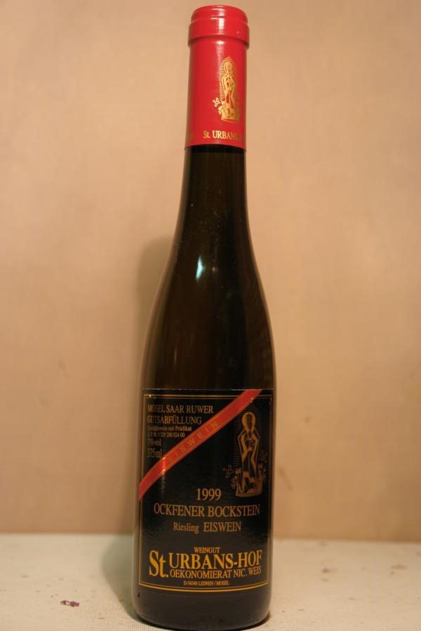 St. Urbans-Hof - Ockfener Bockstein Riesling Eiswein 1999 375ml