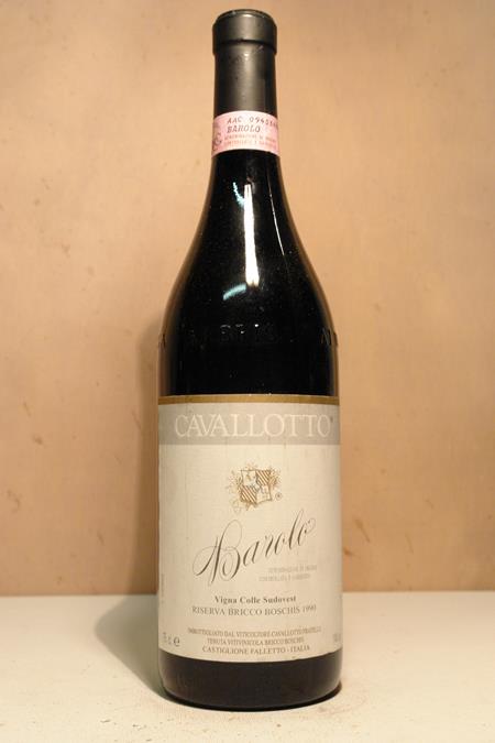 Cavallotto - Barolo Vigna Colle Sudovest Riserva Bricco Boschis 1990