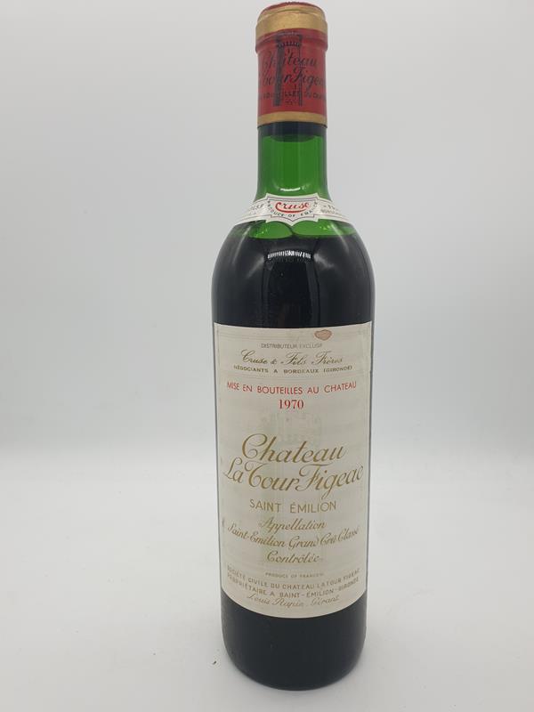 Château La Tour Figeac Saint-Emilion Grand cru classé 1970