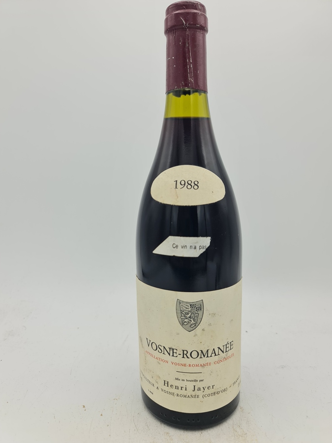 H. Jayer - Vosne-Romanée 1988
