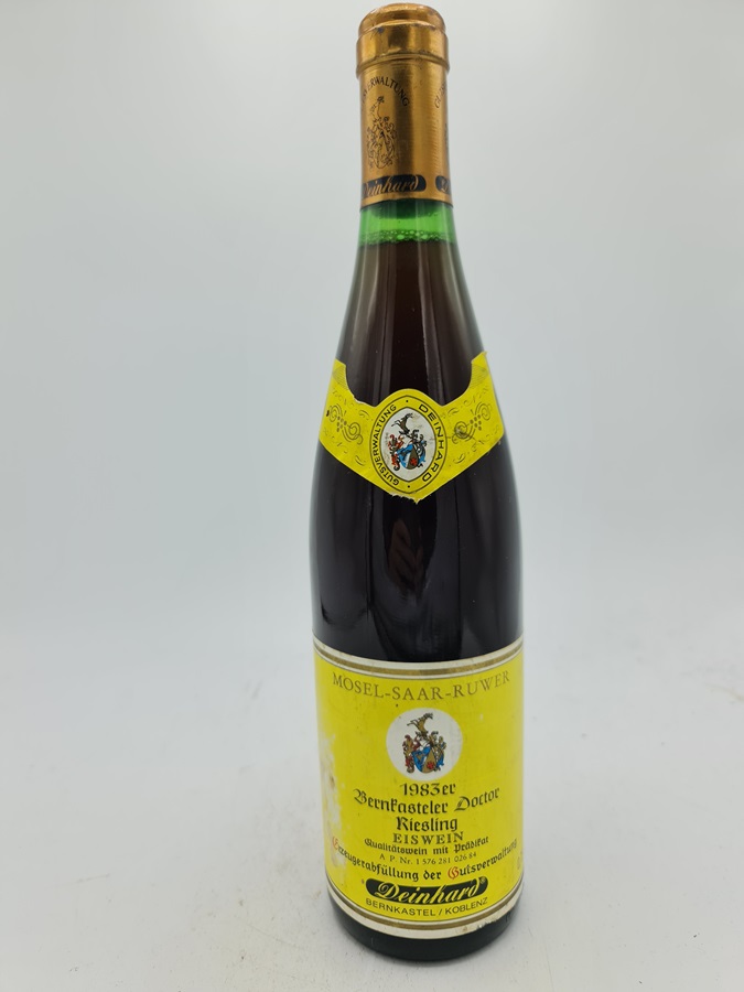 Wegeler - Bernkasteler Doctor Riesling Eiswein 1983