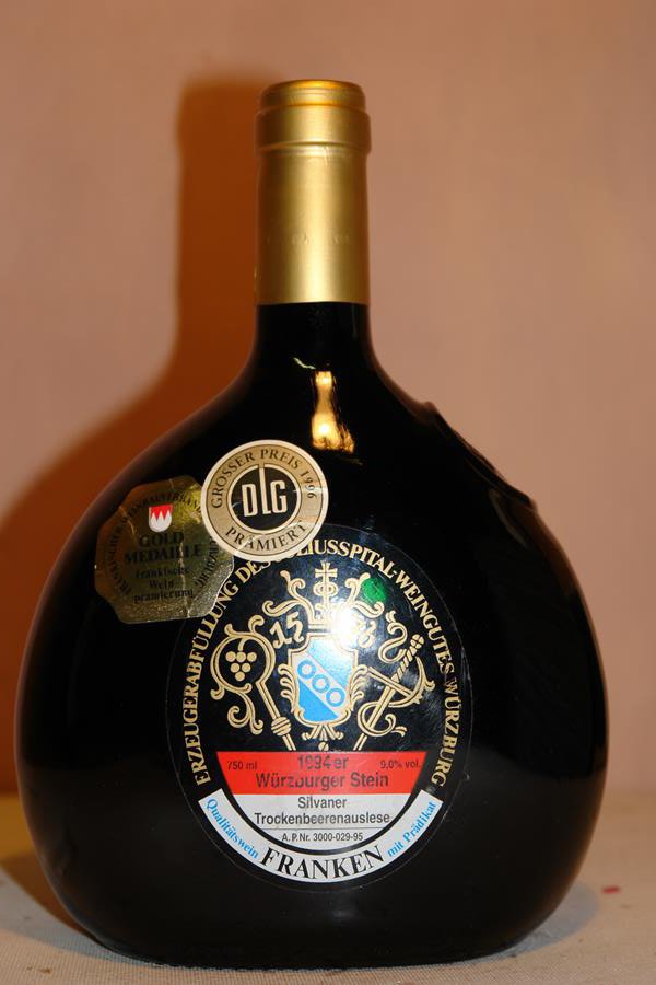 Juliusspital Würzburg - Würzburger Stein Silvaner Trockenbeerenauslese 1994