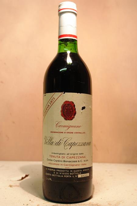 Capezzana - 'Villa di Capezzana' Riserva Carmignano DOCG 1975