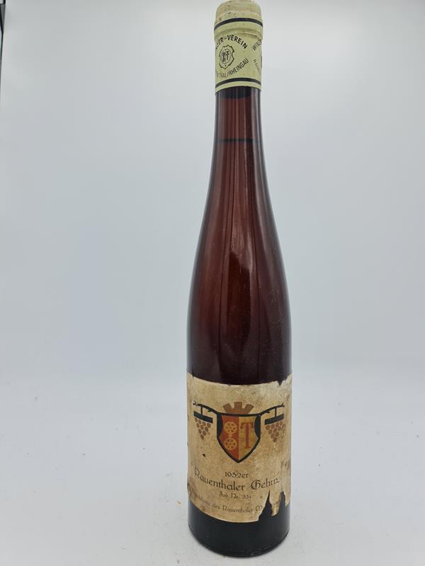 Rauenthaler Winzerverein - Rauenthaler Gehrn Riesling Urabfüllung Fass 354 1932