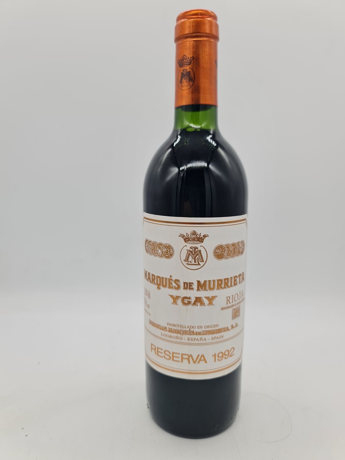 Marqués de Murrieta Ygay Reserva Rioja 1992