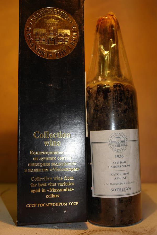 Massandra Ayu-Dag Cahors No 90 'The Massandra Collection Sotheby´s' 1936 OC