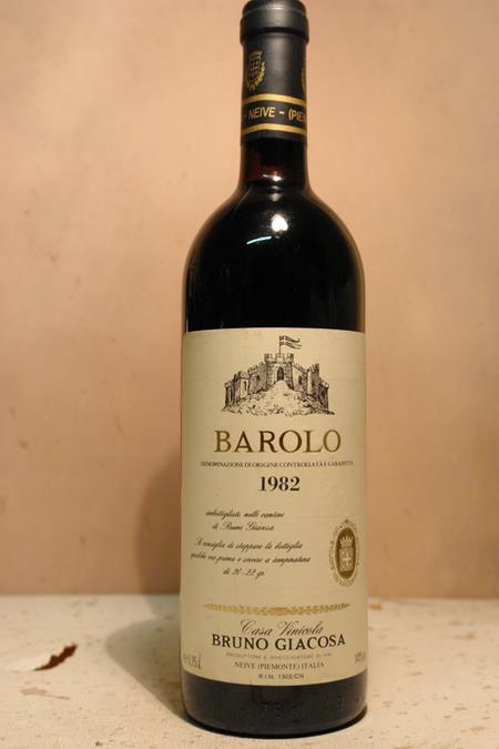 Bruno Giacosa - Barolo DOCG 1982