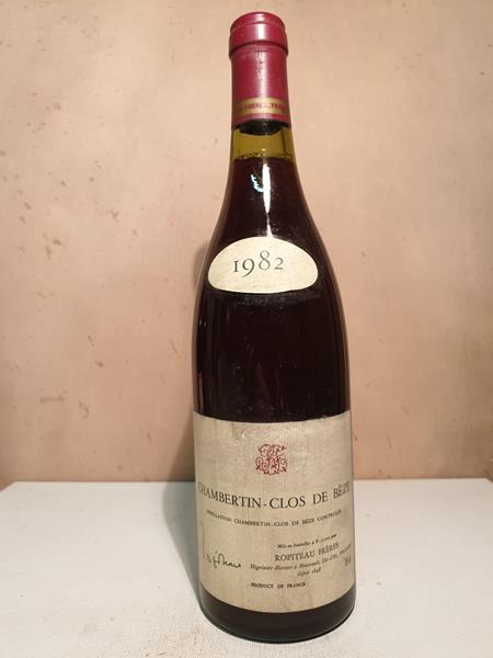 Ropiteau Frères - Chambertin Clos de Beze 'Grand Cru' 1982