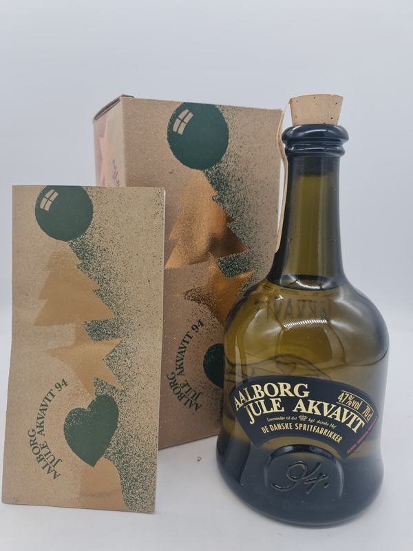 Aalborg Jule Akvavit Jahrgang 1994 0,7l  47% by vol. alc. Sonderabfüllung incl. Geschenkpackung
