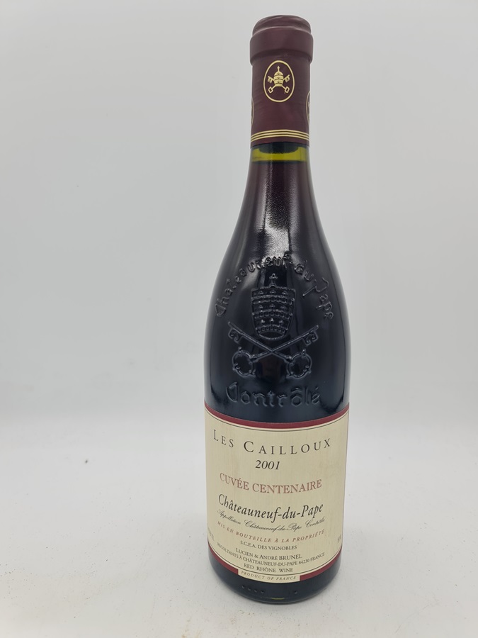 Lucien et Andre Brunel - Chateauneuf-du-Pape Les Cailloux Cuvee Centenaire 2001