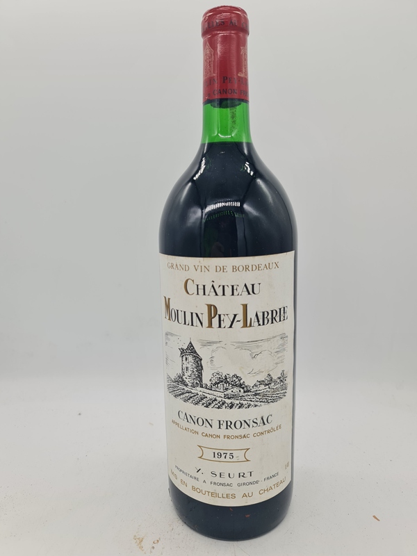 Château Moulin Pey-Labrie Canon Fronsac 1975 Magnum 1500ml