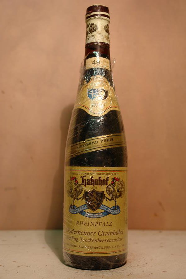Weingut Hahnhof - Deidesheimer Grainhübel Riesling Trockenbeerenauslese 1971