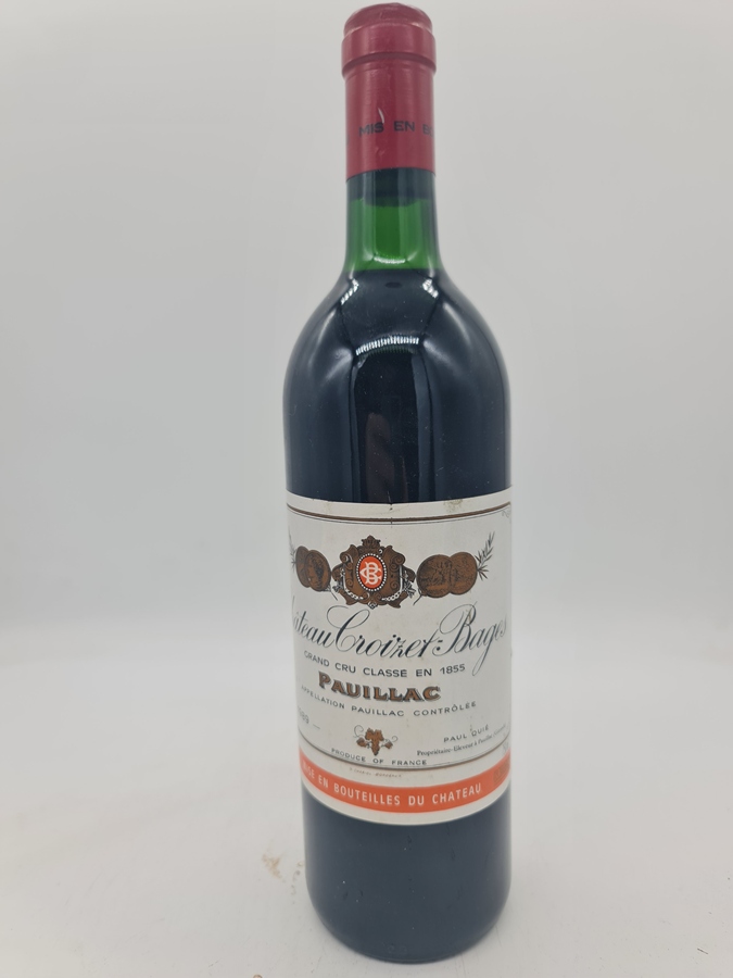 Château Croizet-Bages Paullic 1989