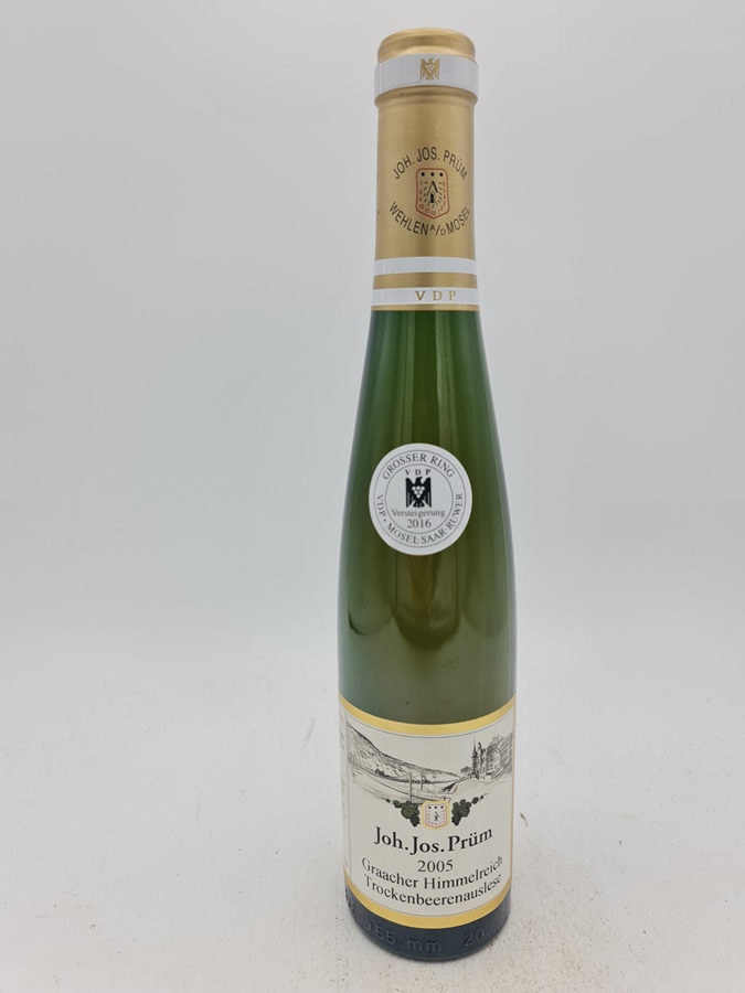 J. J. Prüm - Graacher Himmelreich Riesling Trockenbeerenauslese Lange Goldkapsel Versteigerungswein 2005 375ml