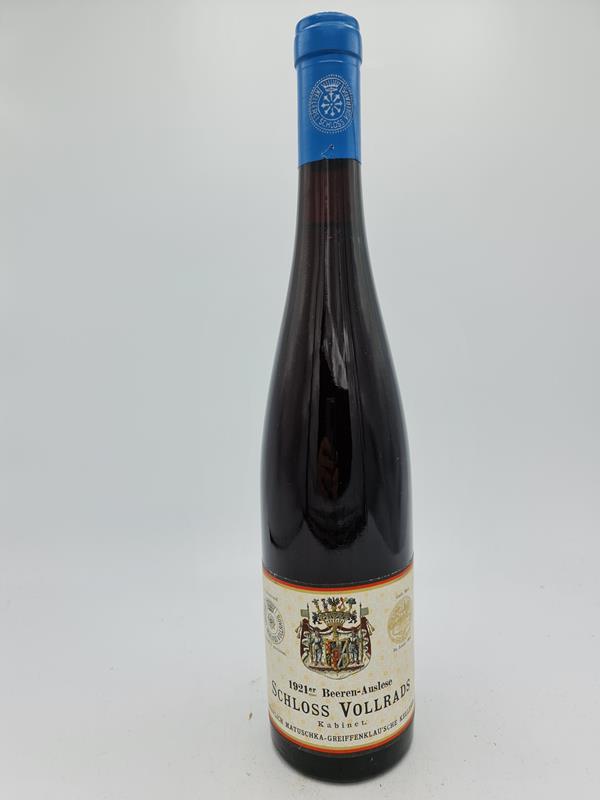 Schloss Vollrads - Riesling Beerenauslese 1921