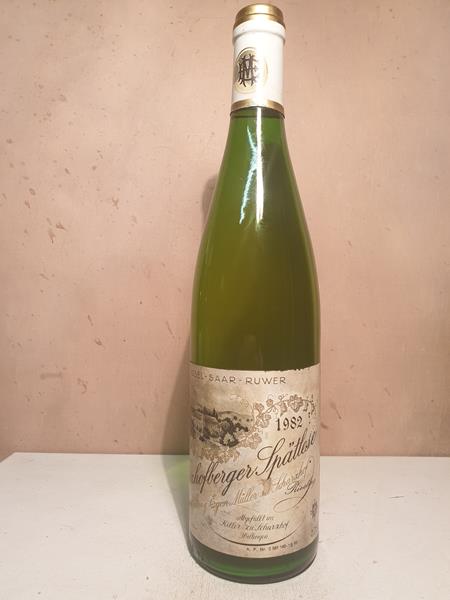 Egon Müller zu Scharzhof - Scharzhofberger Riesling Spätlese 1982