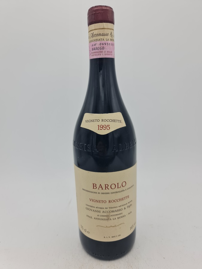 Giovanni Accomasso & Figlio Vigna Rocchette Barolo DOCG 1995