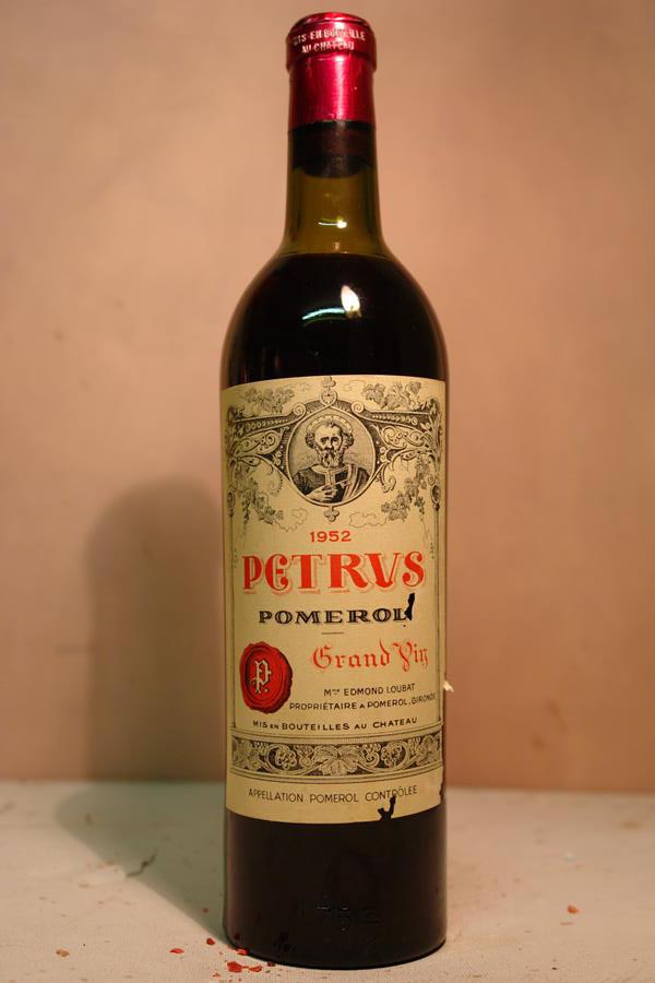 Château Pétrus Pomerol 1952 Château Pétrus Pomerol 1952