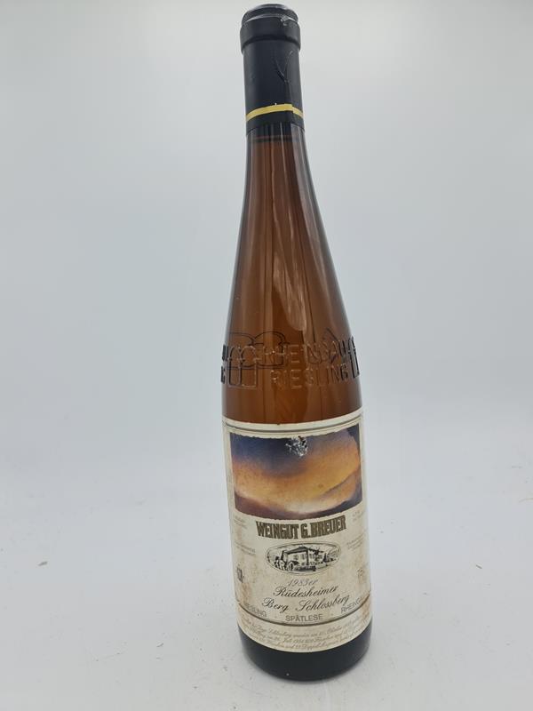 Georg Breuer - Rüdesheim Berg Schlossberg Riesling Spätlese 1983