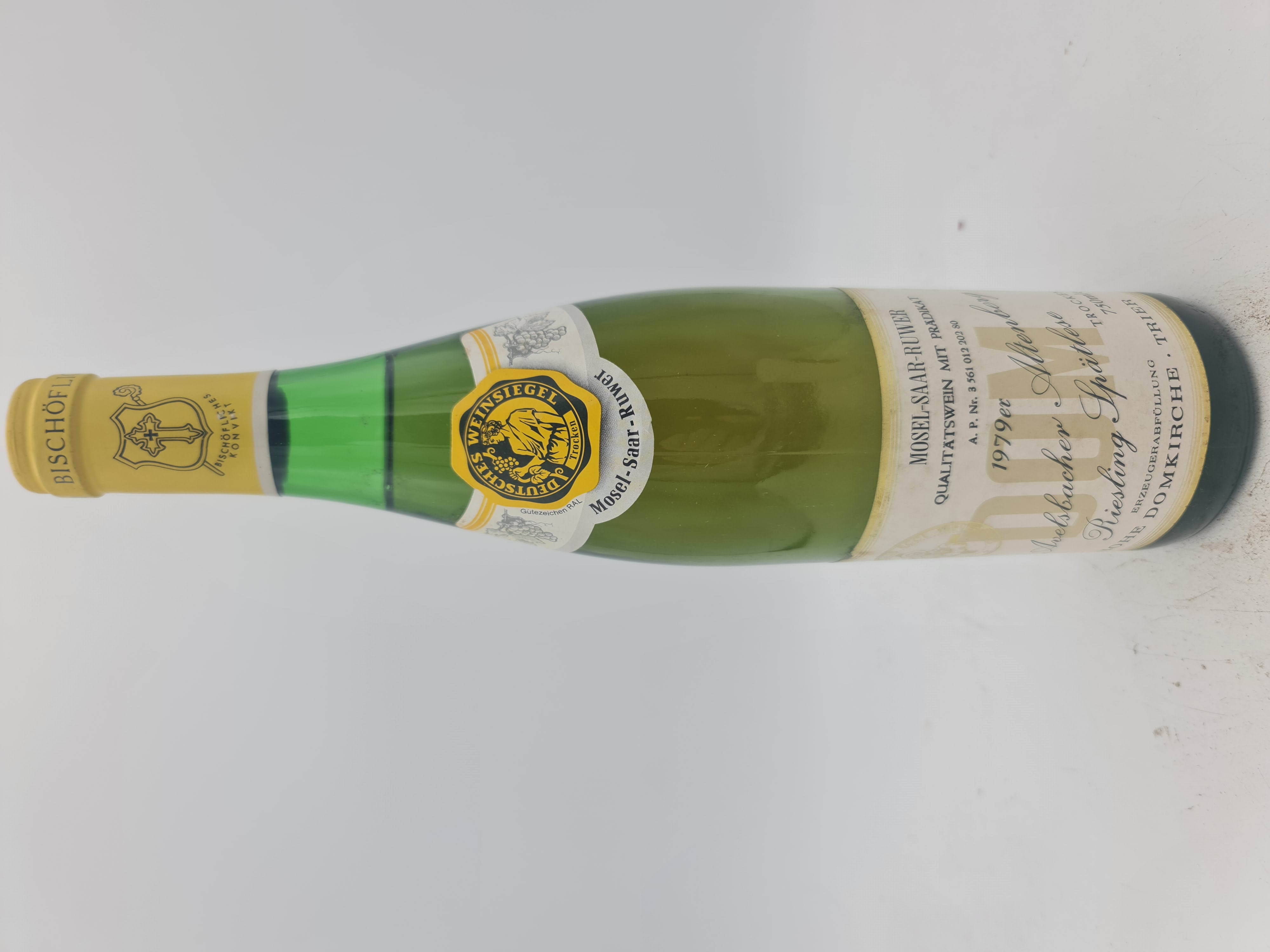 Hohe Domkirche - Avelsbacher Altenberg Riesling Spätlese dry 1979