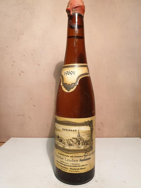Heinrich Jos. Schneiders - Oestricher Lenchen Riesling feine Auslese 1969