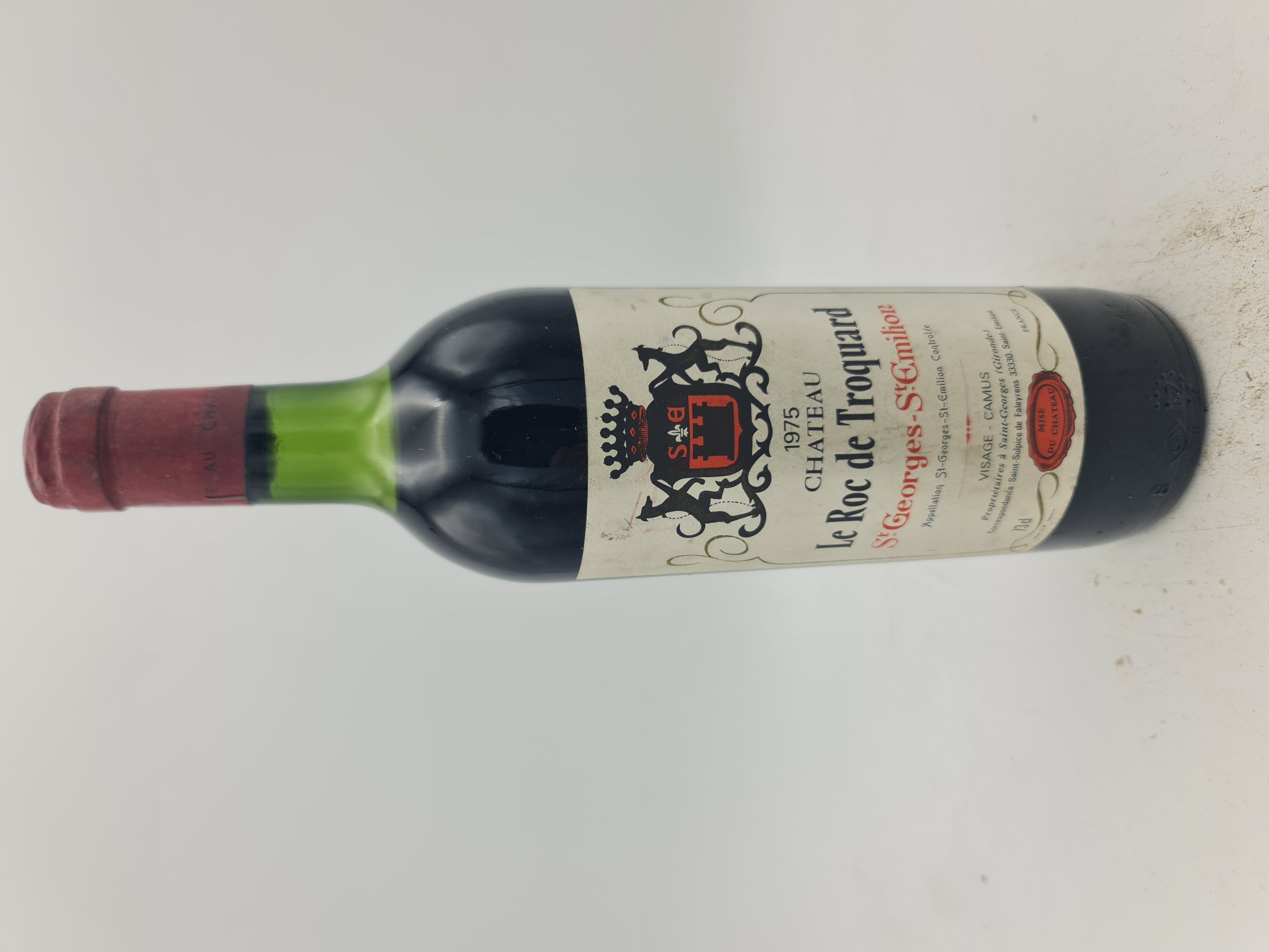 Château Le Roc de Troquard St. Georges- Saint-Emilion 1975